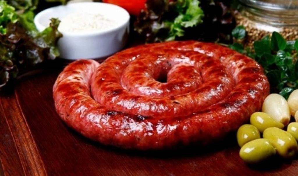 1 - Linguiça Campeira Bovina - 1 kg 